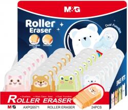 M&G Radiera color cu rola curatare, Space Pets M&G, 24 radiere/display AXPQ557101R778C