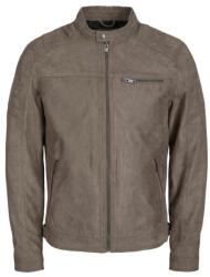 Jack & Jones Férfi dzseki, Jack & Jones, 302301935, Eco-bőr, S INTL, szürke (0000302301935_S)