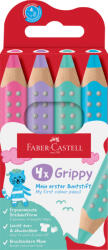 Faber-Castell Creioane colorate xxl 4 culori pastel grippy Faber-castell (FC110702)