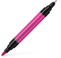 Faber-Castell Pitt artist pen dual marker roz purpuriu mediu 125 Faber-castell - Set 4 (FC162125)
