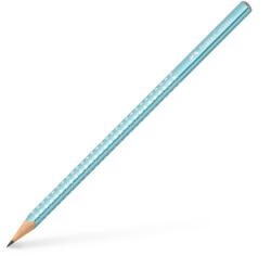 Faber-Castell Creion grafit b sparkle bleu ocean metalizat 2023 Faber-castell - Set 12 (FC118262)