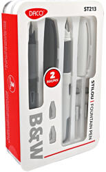 DACO Stilou Set 2 Black&White DACO (ST213)
