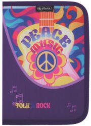Herlitz Penar echipat cu 1 fermoar Herlitz 400211243, 17 piese, Motiv Folk&Rock (400211243) Penar