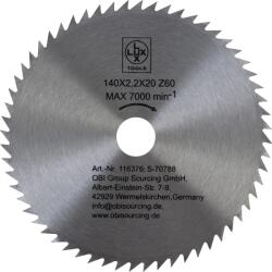 LUX-TOOLS körfűrészlap 140 mm x 20 mm