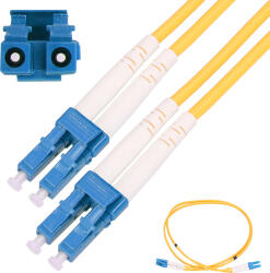 Extralink Cablu de retea Extralink LC/UPC-LC/UPC G. 652D Duplex 1 m Galben (ex.3623)