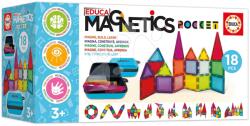 Educa Constructor magnetic Educa - În husă 18 piese (EDU20271) Jucarii de constructii magnetice