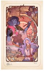 Sideshow Collectibles Poster Sideshow Collectibles Games: Critical Role - Art Print Laura Bailey (10th Anniversary) (SS502852U)