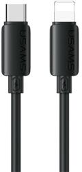 USAMS iPhone 14 Plus / 14 Pro Max / 14 Pro USAMS U98 кабел за данни Type-C - Lightning, 100 см, ЧЕРЕН SJ788USB01 (SJ788USB01)
