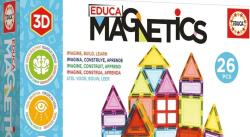 Educa Constructor magnetic Educa - 26 piese (EDU20022) Jucarii de constructii magnetice