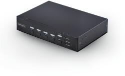 StarTech Switch KVM StarTech P4AD122M-KVM-SWITCH, 4 x Displayport (P4AD122M-KVM-SWITCH)