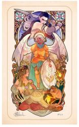 Sideshow Collectibles Poster Sideshow Collectibles Games: Critical Role - Art Print Ashley Johnson (10th Anniversary) (SS502857U)