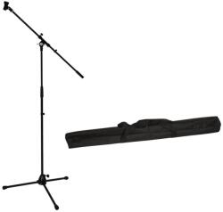 Omnitronic Set Microphone Tripod with Boom, PRO bk + Bag