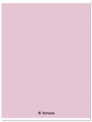 Fortuna Füzet kockás FORTUNA Monocolor A/4 32 lapos 87-32 pasztell rózsaszín
