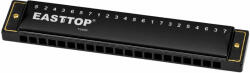  East Top T2400 Tremolo Szájharmonika (herfli), 24 lyukú, fekete, C hangnem