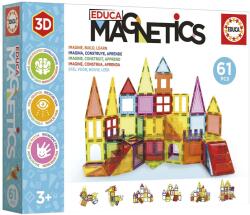 Educa Constructor magnetic Educa - 61 piese (EDU20024) Jucarii de constructii magnetice