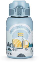 Petite&Mars Petite&Mars, sticla termica din otel inoxidabil cu pai, Work Zone, 350 ml Set pentru masa bebelusi