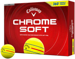 Callaway Mingi de golf Callaway Chrome Soft 26 Yellow Triple Track 360