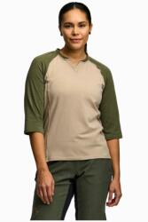 Race Face Tricou de ciclism pentru femei Traverse Dri-Release 3/4 Sand XL