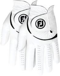 Footjoy Mănuși de golf Footjoy WeatherSof Mens White/Black (2 Pack) Mâna stângă, L