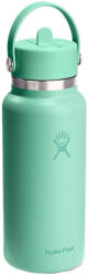 Hydro Flask Sticlă termo 32 OZ Wide Flex Straw Cap Mermaid Green