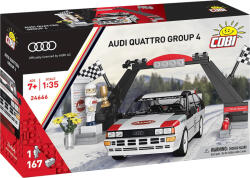 COBI COBI: Audi Quattro Group 4 autó építőjáték (24666) (COBI-24666)