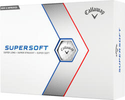 Callaway Mingi de golf Callaway Supersoft 2023 Red Splatter, 12, Supersoft