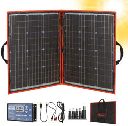  DokioSolar hordozható naperőmű monokristályos napelem tábla 110W univerzális használatra