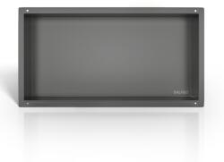 BALNEO Raft incastrat dreptunghiular Balneo Wall-Box No Rim 60x30x10 cm Gun Metal mat fara rama (B0201080306-2)