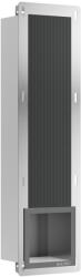 BALNEO Raft incastrat pentru hartie igienica Balneo Wall Box Paper 3 Gun Metal mat (B0301080303-1)