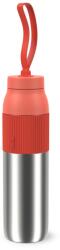 Tefal Termos Tefal beYou N2193310, inox, 0.7 L, 100% etanș, capac cu filet, argintiu & portocaliu (N2193310)