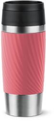 Tefal Termos Tefal Travel Mug Classic N2024410, 0.36 L, pastrare la rece 12 ore, pastrare la cald 6 ore, roz & argintiu (N2024410)