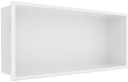 BALNEO Raft incastrat dreptunghiular Balneo Wall-Box One cu rama 45x20x10 cm alb mat (B0101050210-2)