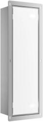 BALNEO Raft incastrat pentru perie WC Balneo Wall Box L si hartie igienica deschidere stanga finisaj alb 68 cm (B0401070505-02)