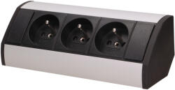 ORNO Sertar de mobilier argintiu cu design negru (O-OR-GM-9001_B-G)