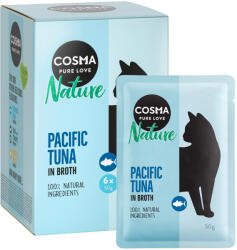 Cosma 6x50g Cosma Nature tasakos nedves macskatáp - Csendes-óceáni tonhal - zooplus - 1 890 Ft