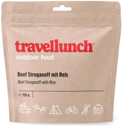Travellunch Телешки Бьоф строганов с ориз 125 г