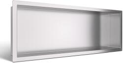 BALNEO Raft incastrat dreptunghiular Balneo Wall-Box One cu rama 60x20x10 cm inox (B0101010110-3)