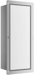 BALNEO Raft incastrat pentru perie WC Balneo Wall Box S otel inoxidabil deschidere stanga finisaj alb 54 cm (B0401070504-01)