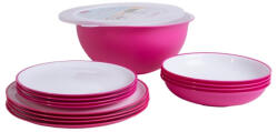 Omada Sanaliving Pic-Nic Set 14 buc. Culoare: roz (S2071PPFX)