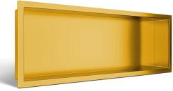 BALNEO Raft incastrat dreptunghiular Balneo Wall-Box One cu rama 60x20x10 cm auriu lucios (B0101030310-3)