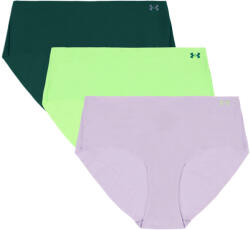 Under Armour Chiloți pentru femei Pure Stretch No Show Hipster - Solid 3Pack Purple Crest S