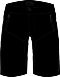 Silvini Pantali scurți de ciclism pentru bărbați Silvini Dello Black 3XL