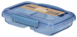 Sistema OBP To Go Cutie pentru gustări cu 2 compartimente 350 ml Culoare: albastru (42360)