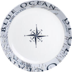 Brunner Tivoli Deep plate Culoare: alb/gri (0830026N.C8C)