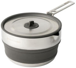 Sea to Summit Detour Stainless Steel Collapsible Pouring Pot 1.8L Culoare: argintiu (ACK026021-390101)