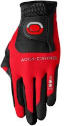 Zoom Gloves Mănuși de golf Zoom Gloves Aqua Ctrol Black/Red Mâna stângă, universal