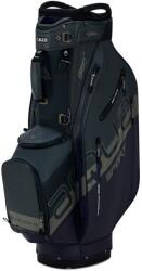 Big Max Cart bag pentru golf Big Max Aqua Sport 3602 Steel Blue/Blueberry/Grey