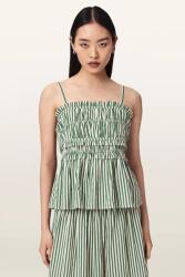AllSaints bluză cu volane pentru femei, din bumbac KALI 9BY2-BDDZZN_76X (W089PE)