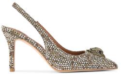 Kurt Geiger London pantofi cu toc stiletto Belgravia High Sling Beige Comb 9BY2-OBDYLE_80X