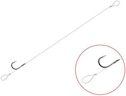 Delphin Kötött horog Delphin FLR Loop / 6db - 8cm / 0, 22mm / BARB #8 (101000254)
